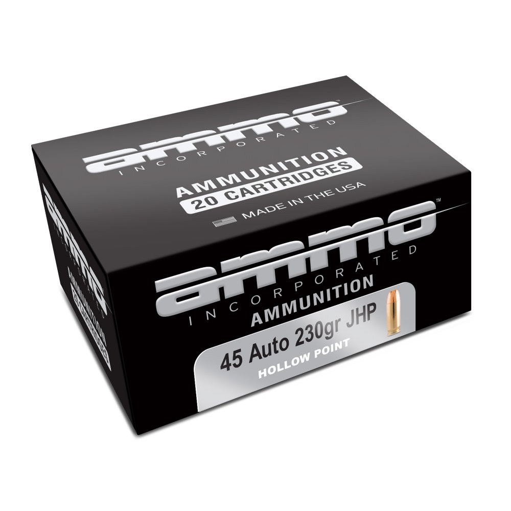 Ammo Inc Signature 45 ACP 230 Grains XTP Jacketed Hollow Point 20