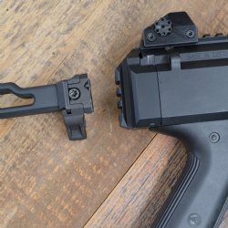 HB INDUSTRIES CZ SCORPION EVO PICATINNY BACK PLATE