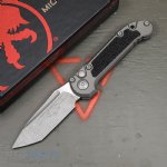 MICROTECH LUDT GEN III AUTO KNIFE, T/E, NATURAL CLEAR, 3.5 INCH, APOCALYPTIC, 1136-10APNC