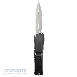 MICROTECH COMBAT TROODON GEN III D/E OTF AUTOMATIC KNIFE, BLACK, 4 INCH, APOCALYPTIC, 1142-10AP