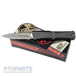 MICROTECH COMBAT TROODON GEN III D/E OTF AUTOMATIC KNIFE, BLACK, 4 INCH, APOCALYPTIC, 1142-10AP