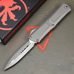 MICROTECH COMBAT TROODON GEN III D/E OTF AUTOMATIC KNIFE, NATURAL CLEAR, 4 INCH, APOCALYPTIC, 1142-10APNC