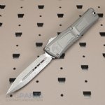 MICROTECH COMBAT TROODON GEN III D/E OTF AUTOMATIC KNIFE, NATURAL CLEAR, 4 INCH, APOCALYPTIC, 1142-10APNC