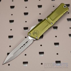 MICROTECH COMBAT TROODON GEN III D/E OTF AUTOMATIC KNIFE, OD GREEN, 4 INCH, APOCALYPTIC, 1142-10APOD