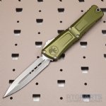 MICROTECH COMBAT TROODON GEN III D/E OTF AUTOMATIC KNIFE, OD GREEN, 4 INCH, STONEWASH, 1142-10OD