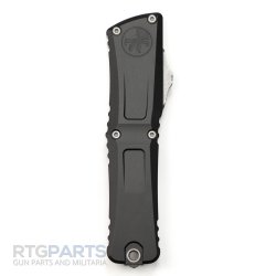 MICROTECH COMBAT TROODON GEN III D/E OTF AUTOMATIC KNIFE, BLACK, 4 INCH, APOCALYPTIC P/S, 1142-12AP