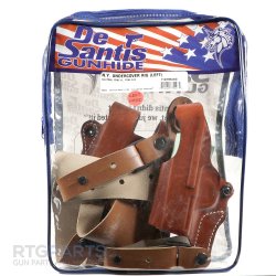 DESANTIS GUNHIDE 11D NEW YORK UNDERCOVER SHOULDER HOLSTER FOR SIG SAUER P365 & XL, LEFT HAND, TAN LEATHER