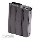 D&H AR15 4RD 458 SOCOM MAGAZINE, TEFLON FINISH, BLACK