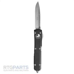 MICROTECH ULTRATECH S/E OTF AUTOMATIC KNIFE, BLACK, 3.4 INCH, STONEWASH, 121-10