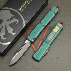 MICROTECH ULTRATECH BOUNTY HUNTER S/E OTF AUTOMATIC KNIFE, 3.4 INCH, APOCALYPTIC, 121-10BH