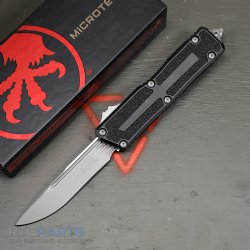 MICROTECH SCARAB II GEN III S/E OTF AUTOMATIC KNIFE, BLACK, 3.9 INCH, APOCALYPTIC, 1278-10AP