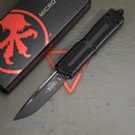 MICROTECH SCARAB II GEN III S/E OTF AUTOMATIC KNIFE, BLACK, 3.9 INCH, TACTICAL, 1278-1T