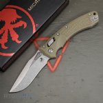 MICROTECH AMPHIBIAN, S/E, RAM-LOK, OD GREEN, FRAG G10, 3.9 INCH, STONEWASH, 137RL-10FRGTOD