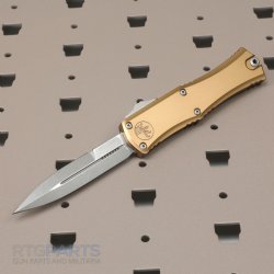 MICROTECH HERA II MINI D/E BAYONET OTF, AUTOMATIC KNIFE, TAN, 3 INCH, APOCALYPTIC, 1701M-10APTA