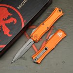 MICROTECH HERA II MINI D/E OTF, AUTOMATIC KNIFE, ORANGE 30TH ANNIVERSARY, 3 INCH, APOCALYPTIC, 1702M-10APOR30