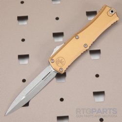 MICROTECH HERA II MINI D/E OTF, AUTOMATIC KNIFE, TAN, 3 INCH, APOCALYPTIC, 1702M-10APTA