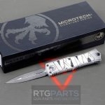 MICROTECH HERA II MINI D/E OTF, AUTOMATIC KNIFE, HALLOWEEN MUMMY WRAP, 3 INCH, APOCALYPTIC, 1702M-1HWMYS