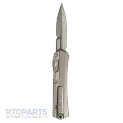 MICROTECH GLYKON D/E OTF AUTOMATIC KNIFE, NATURAL, 3.75 INCH, APOCALYPTIC, 184-10APNC