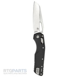 MICROTECH STANDARD ISSUE MSI, S/E, RAM-LOCK, BLACK G10, 3.9 INCH, 210-10FLGTBK