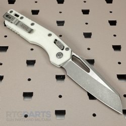 MICROTECH STANDARD ISSUE MSI, S/E, RAM-LOCK, WHITE POLYMER, 3.9 INCH, APOCALYPTIC, 210T-10APPMWH