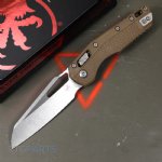 MICROTECH STANDARD ISSUE MSI, S/E, RAM-LOK, DARK EARTH POLYMER, 3.9 INCH, STONEWASH, 210T-10PMDE