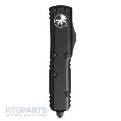 MICROTECH UTX-85 T/E OTF AUTOMATIC KNIFE, BLACK, 3.125 INCH, TACTICAL, 233-1T