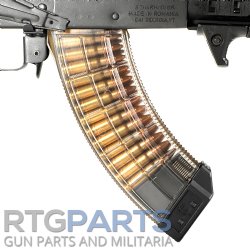 US PALM AK30R 30RD 7.62X39 MAG, CLEAR/BLACK