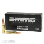 AMMO INC 300 BLACKOUT 150GR SUPERS, FMJ, 20RD BOX