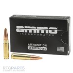 AMMO INC MATCH 300 BLACKOUT 155GR BTHP, 20RD BOX