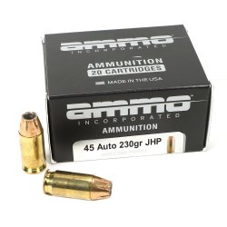 AMMO INC SIGNATURE 45 ACP 230GR XTP, JHP, 20RD BOX