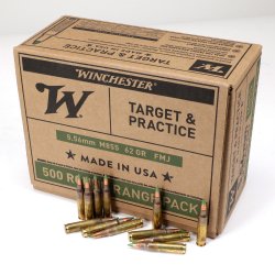 500RD BOX OF WINCHESTER LC 5.56X45MM M855 62GR GREEN TIP