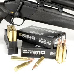 AMMO INC SIGNATURE HUNT LR 7MM REM MAG 154GR SST, 20RD BOX