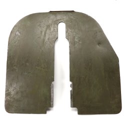 SG-43 ARMOR SHIELD PLATE FOR WHEELED CARRIAGE MOUNT