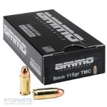 AMMO INC SIGNATURE 9MM 115GR TMC, 50RD BOX