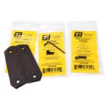 ED BROWN SLIM G10 DIAMOND BLACK CHERRY SLIM GRIP KIT, INCLUDES SLIM BUSHINGS AND SCREWS