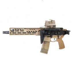MIDWEST INDUSTRIES ALPHA SERIES FOLDING STOCK, FDE