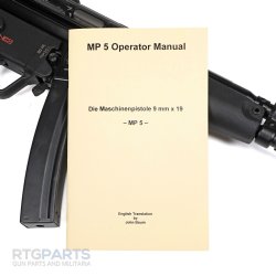 MP5 GERMAN ARMY OPERATOR MANUAL, IN ENGLISH