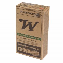 30 ROUNDS OF WINCHESTER LC 5.56X45MM M855 62GR GREEN TIP ON STRIPPER CLIPS