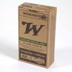 30 ROUNDS OF WINCHESTER LC 5.56X45MM M855 62GR GREEN TIP ON STRIPPER CLIPS