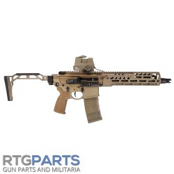 SIG ROMEO8T RED DOT SIGHT, BALLISTIC CIRCLE DOT, 1x38MM, 65MOA & 2MOA, TITANIUM PROTECTIVE SHROUD, FDE