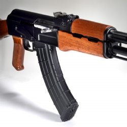 AK47 30RD 7.62x39 GEN1 MAGAZINE, SOVIET STYLE FOLLOWER, AC-UNITY