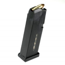 CASE OF GLOCK 19 9MM 15RD WINDOW MAGAZINE, AC-UNITY (QTY 100)