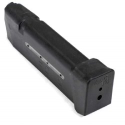 CASE OF GLOCK 17/34 9MM 19RD WINDOW MAGAZINE WITH PLUS 2 BASEPLATE, AC-UNITY (QTY 100)