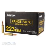 200RD RANGE PACK AMMO INC M193 223 REMINGTON 55 GRAIN FMJ