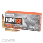 AMMO INC SIGNATURE HUNT SP 300 BLACKOUT 150GR INTERLOCK SP, 20RD BOX