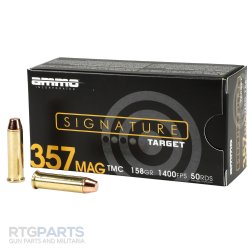 AMMO INC 357 MAGNUM 158GR TMC, 50RD BOX