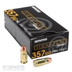 AMMO INC SIGNATURE .357SIG 124GR TMC, 50RD BOX