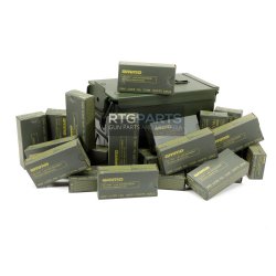 1,000RD AMMO CAN OF AMMO INC MIL/LE TRAINING AMMO 9MM 124GR FMJ