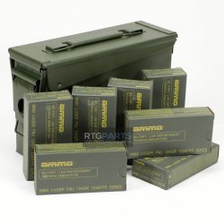 350RD AMMO CAN OF AMMO INC MIL/LE TRAINING AMMO 9MM 124GR FMJ