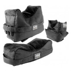 FRONT AND REAR SHOOTING BAGS, 3-PIECE SET